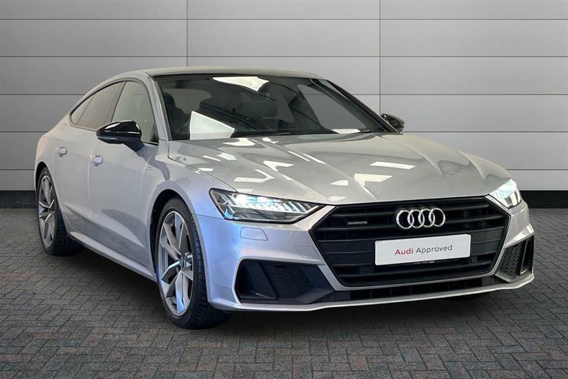 Audi A7 40 Tdi Quattro Black Edition S Tronic Silver