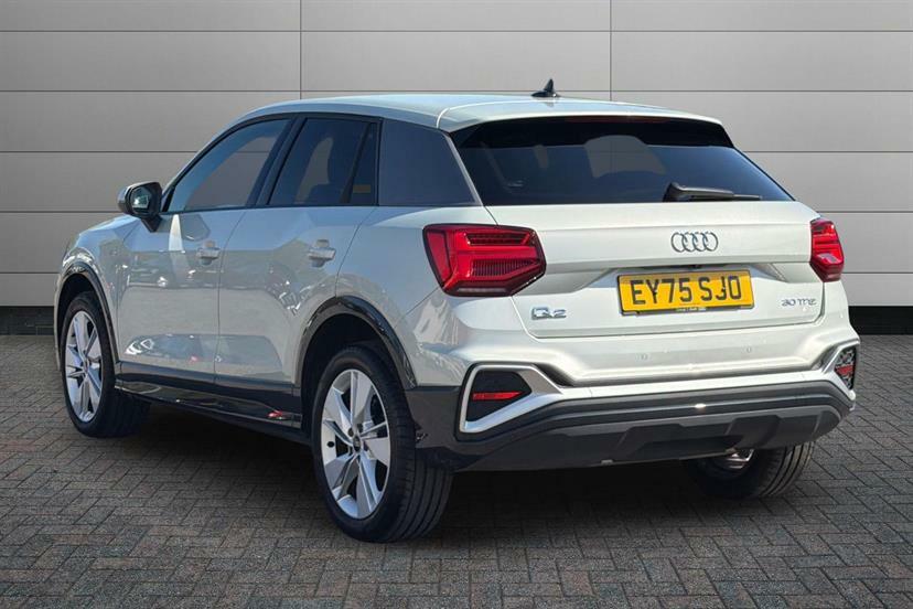 Audi Q2 30 Tfsi 116 S Line EY75SJO Silver #3