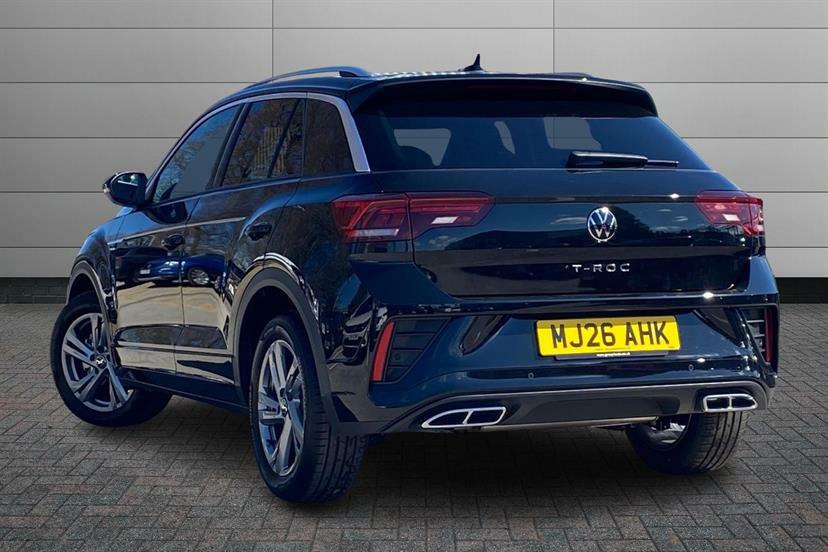Volkswagen T-Roc 1.5 Tsi R-line MJ26AHK Black #3