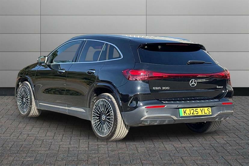 Mercedes-Benz EQA 300 4M 168Kw Amg Line Premium 70.5Kwh KJ25YLS Black #2