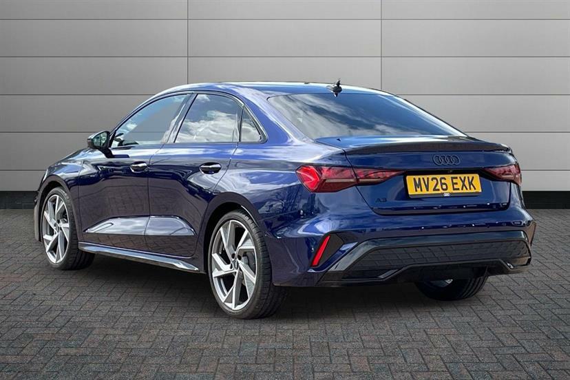 Audi A3 1.5 Tfsi 150 Black Edition MV26EXK Blue #3
