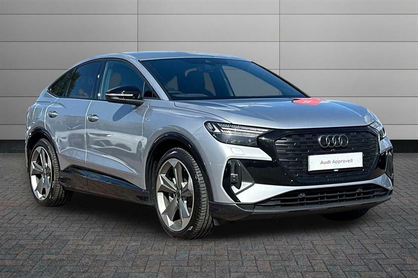 Audi Q4 E Tron 150Kw 40 63Kwh Black Edition Tech Pack Grey