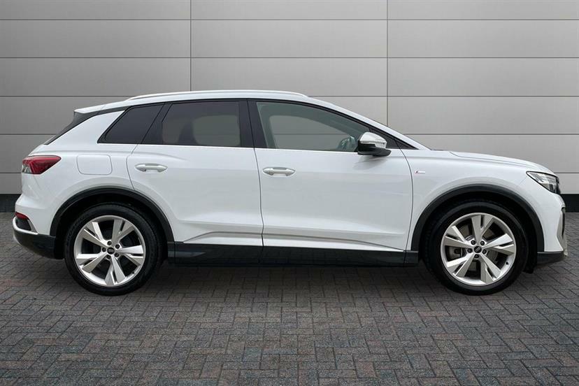 Audi Q4 E Tron 210Kw 45 Quattro 82Kwh S Line Lthtech VK75EEO White #4
