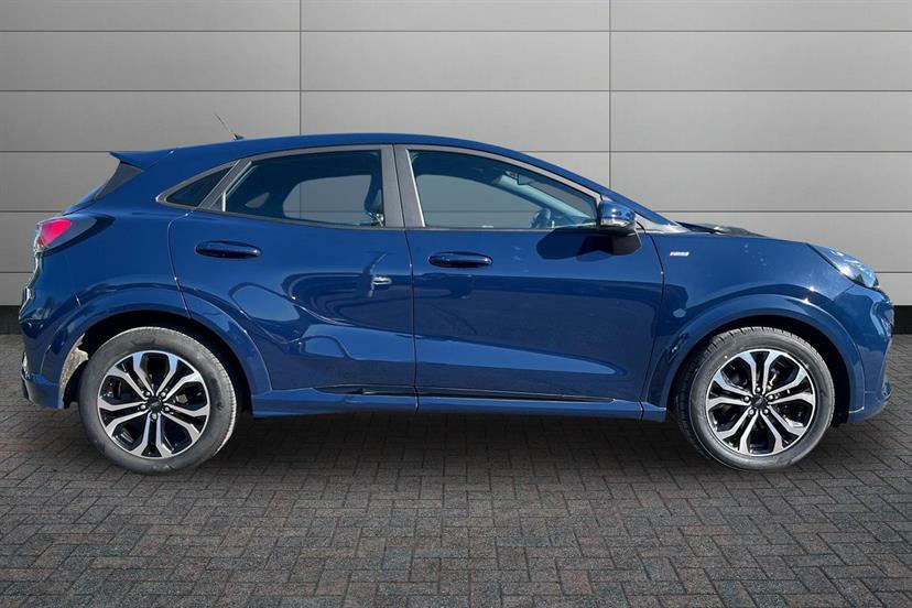Ford Puma 1.0 Ecoboost Hybrid Mhev St-line Dct BW72VLS Blue #4