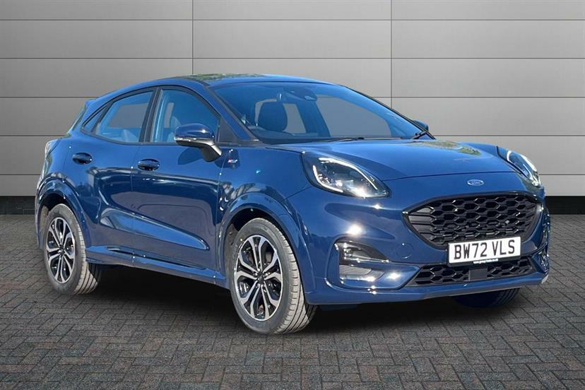 Ford Puma 1.0 Ecoboost Hybrid Mhev St-line Dct Blue