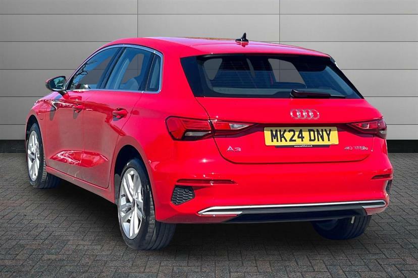Audi A3 40 Tfsi E Sport S Tronic MK24DNY Red #3