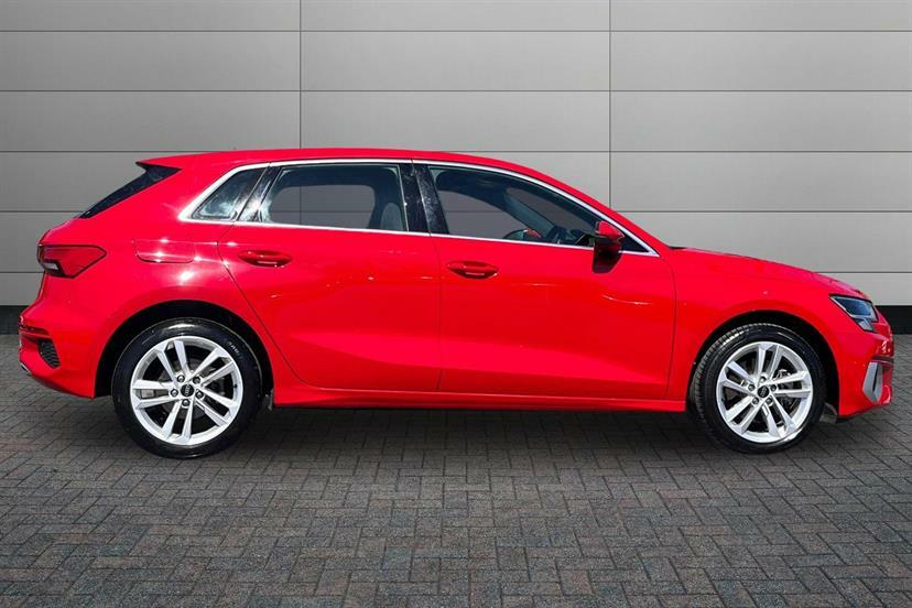 Audi A3 40 Tfsi E Sport S Tronic MK24DNY Red #4
