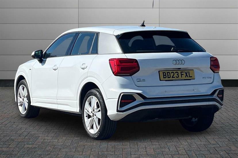 Audi Q2 35 Tfsi S Line S Tronic Cs BD23FXL White #3