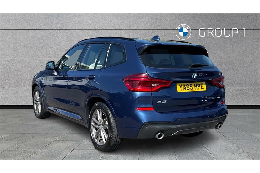 BMW X3 Xdrive20d M Sport Step YA69HPE Blue #2