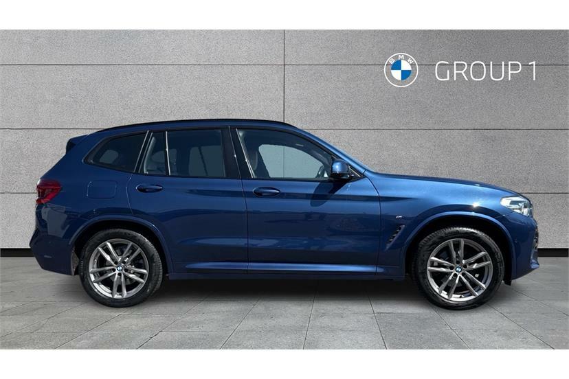 BMW X3 Xdrive20d M Sport Step YA69HPE Blue #3