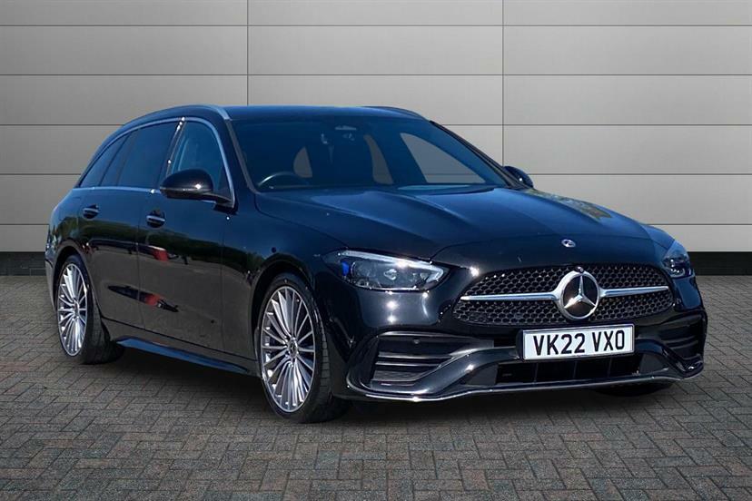 Mercedes-Benz C Class C220d Amg Line Premium 9G-tronic Black