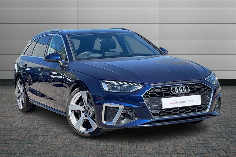 Audi A4 40 Tfsi 204 S Line S Tronic Tech Pro Blue