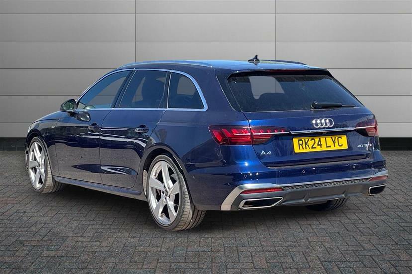 Audi A4 40 Tfsi 204 S Line S Tronic Tech Pro RK24LYC Blue #3