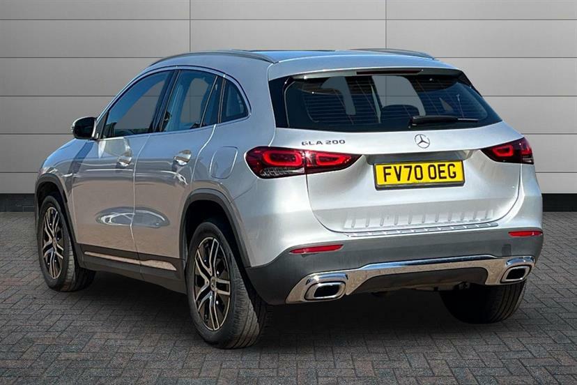 Mercedes-Benz GLA Class 200 Sport FV70OEG Silver #2
