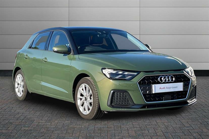 Audi A1 30 Tfsi Sport S Tronic Green