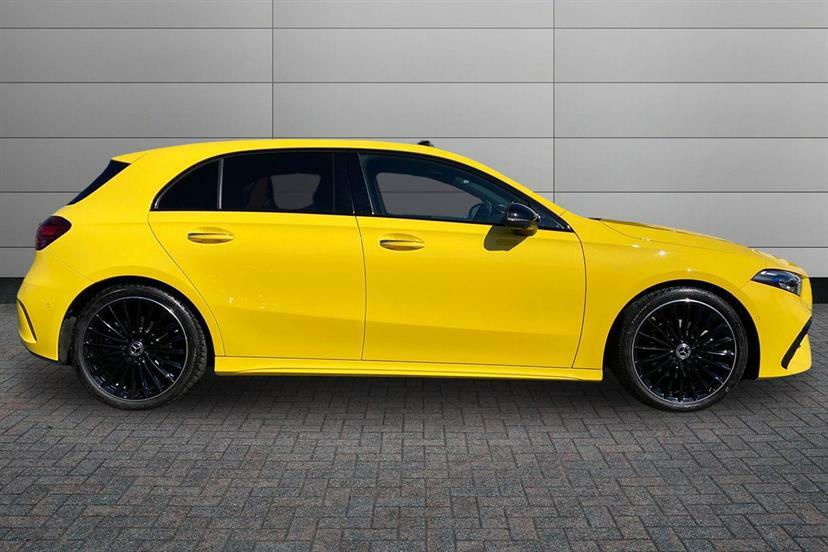 Mercedes-Benz A Class A200 Exclusive Launch Edition SN73UOY Yellow #3