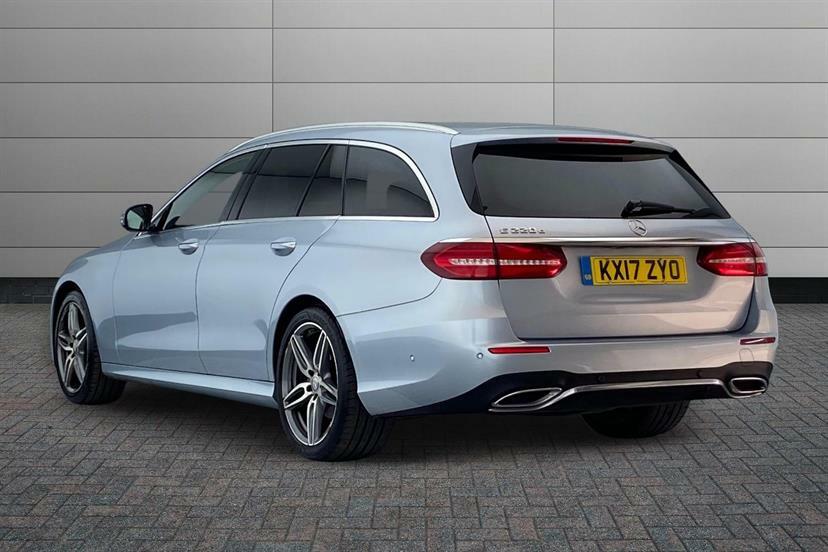 Mercedes-Benz E Class E220d Amg Line Premium 9G-tronic KX17ZYO Silver #3