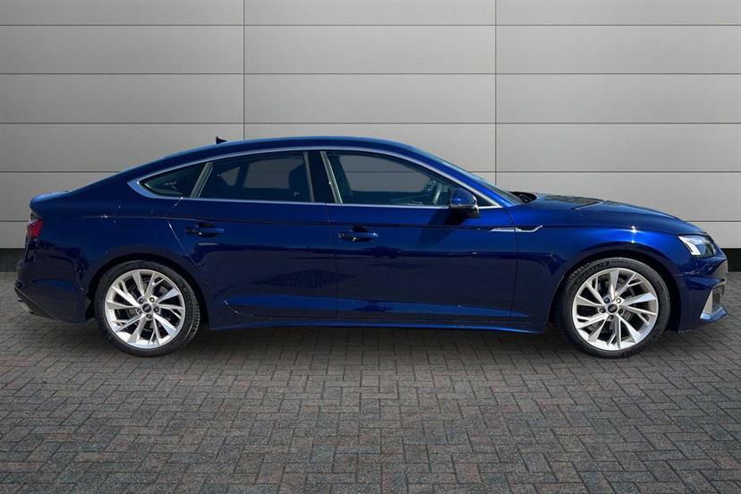 Audi A5 35 Tfsi Sport S Tronic Tech Pack RV24XKT Blue #4