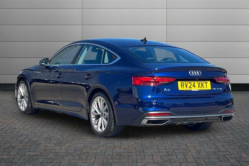 Audi A5 35 Tfsi Sport S Tronic Tech Pack RV24XKT Blue #3