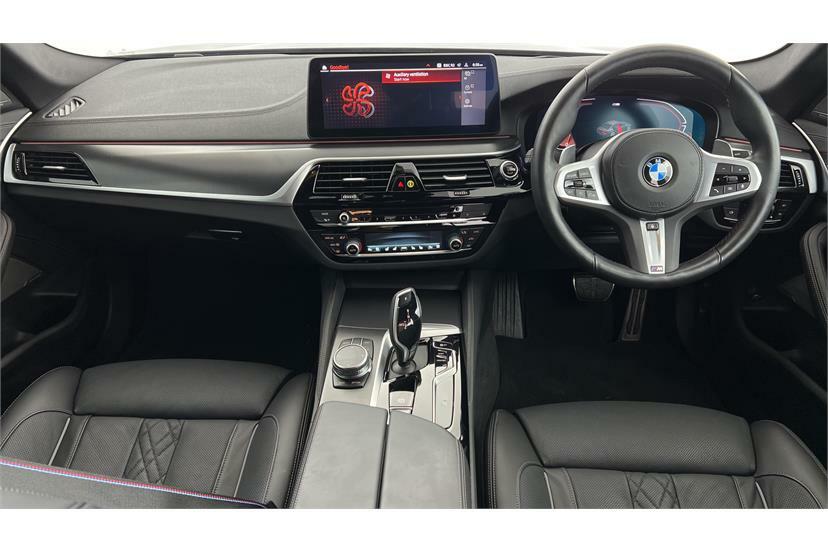 BMW 5 Series 520D Mht M Sport Step Pro Pack YF72LUZ Blue #4