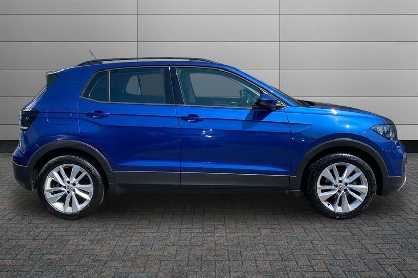 Volkswagen T-Cross 1.0 Tsi 115 Se VN69JNO Blue #4