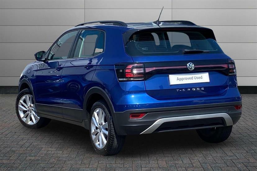 Volkswagen T-Cross 1.0 Tsi 115 Se VN69JNO Blue #3