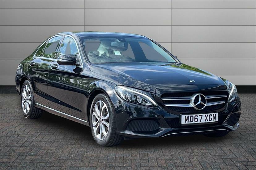 Mercedes-Benz C Class C220d Sport 9G-tronic Black