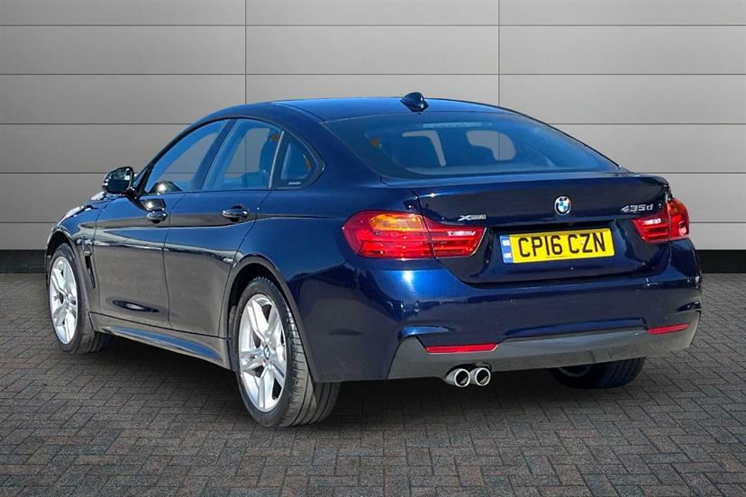 BMW 4 Series 435D Xdrive M Sport Professional Media CP16CZN Blue #3