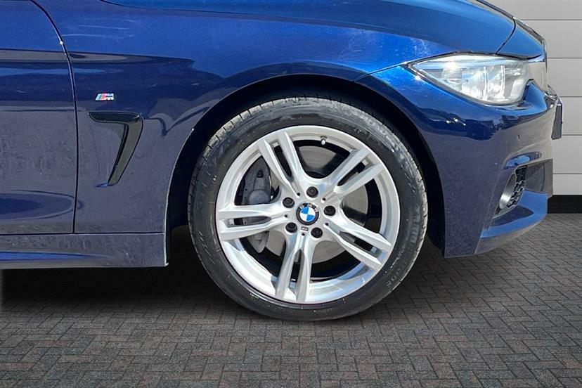 BMW 4 Series 435D Xdrive M Sport Professional Media CP16CZN Blue #5
