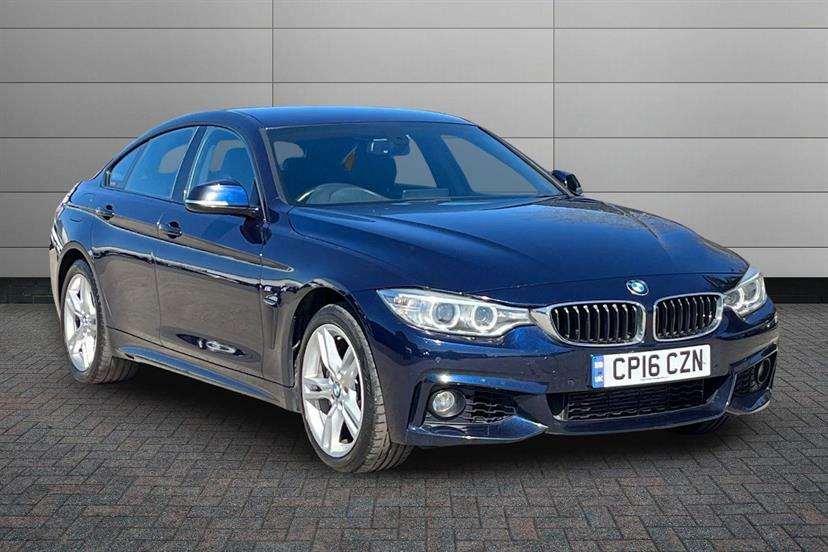 BMW 4 Series 435D Xdrive M Sport Professional Media Blue