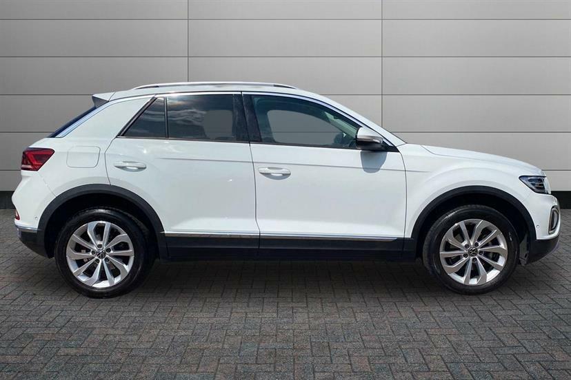 Volkswagen T-Roc 1.5 Tsi Style MD22FXT White #4