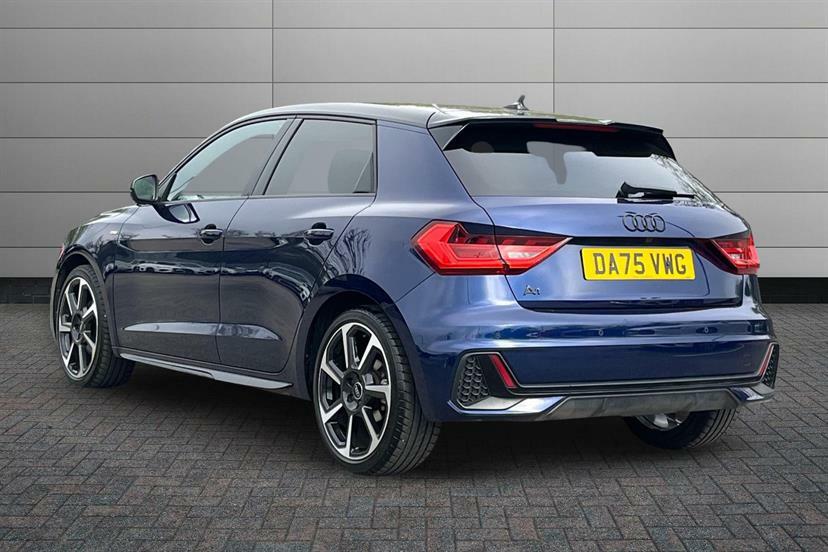 Audi A1 30 Tfsi Black Edition S Tronic Tech Pack DA75VWG Blue #3