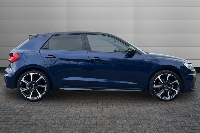 Audi A1 30 Tfsi Black Edition S Tronic Tech Pack DA75VWG Blue #4