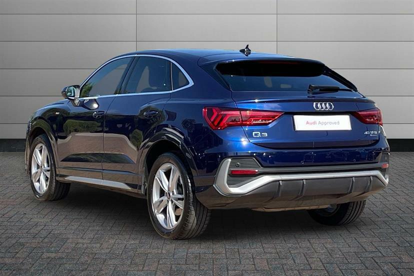 Audi Q3 40 Tfsi Quattro S Line S Tronic DF70TKZ Blue #3