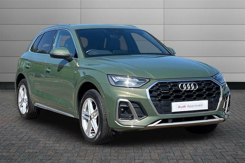 Audi Q5 40 Tdi Quattro S Line S Tronic Green