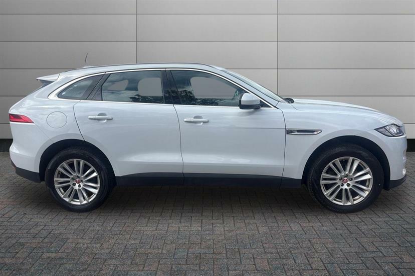 Jaguar F-Pace 2.0D 240 Portfolio Awd FG18LSO White #4