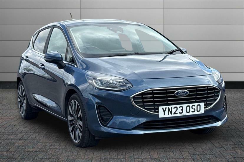 Ford Fiesta 1.0 Ecoboost Hbd Mhev 125 Titanium X Blue