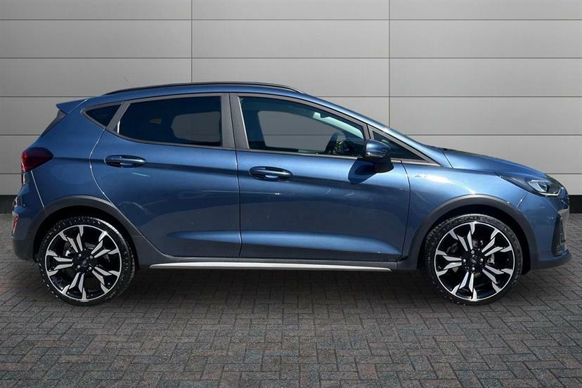 Ford Fiesta 1.0 Ecoboost Hbd Mhev 125 Active X RE23XCA Blue #4