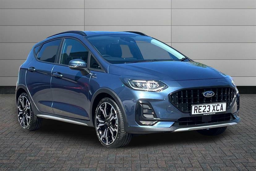 Ford Fiesta 1.0 Ecoboost Hbd Mhev 125 Active X Blue