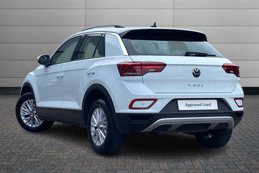 Volkswagen T-Roc 1.0 Tsi Life WJ24OZO White #3