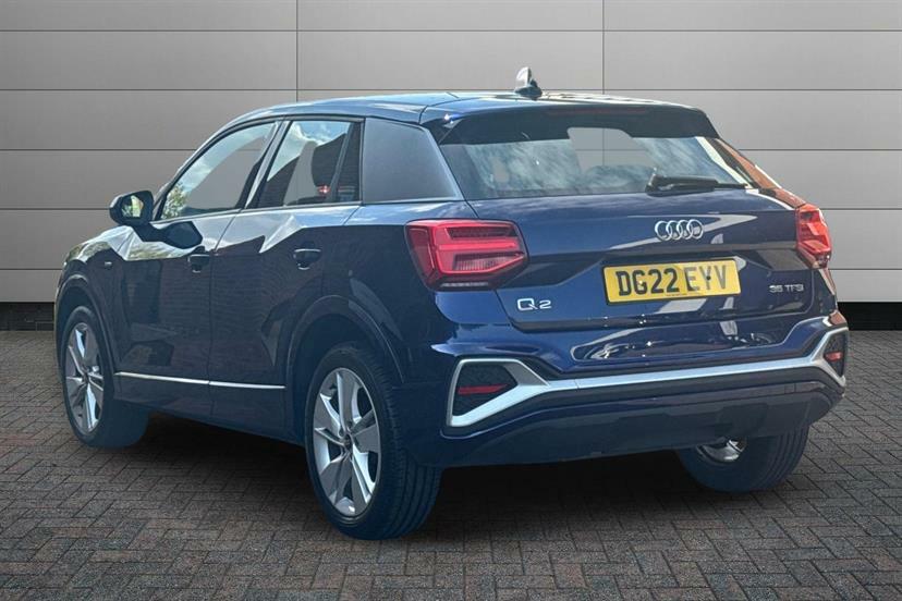 Audi Q2 35 Tfsi S Line S Tronic DG22EYV Blue #3