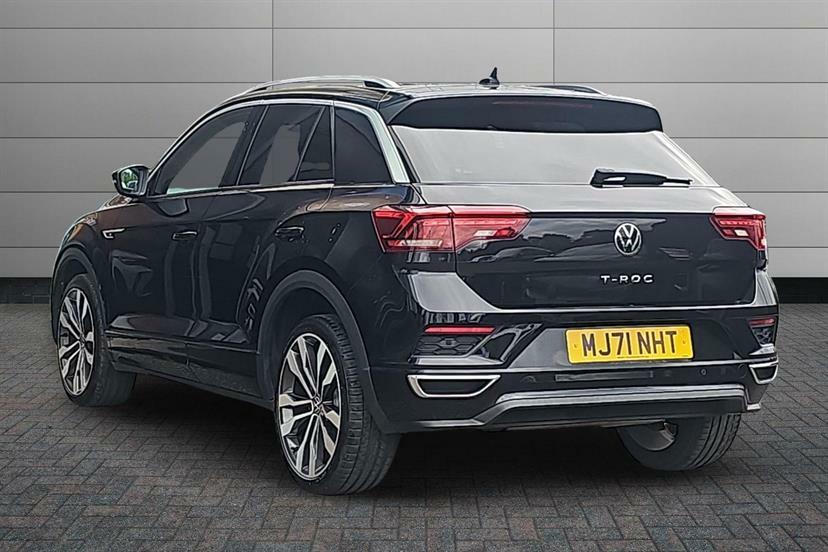 Volkswagen T-Roc 1.5 Tsi Evo R-line Dsg MJ71NHT Black #3