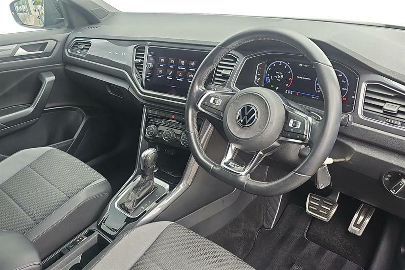 Volkswagen T-Roc 1.5 Tsi Evo R-line Dsg MJ71NHT Black #6