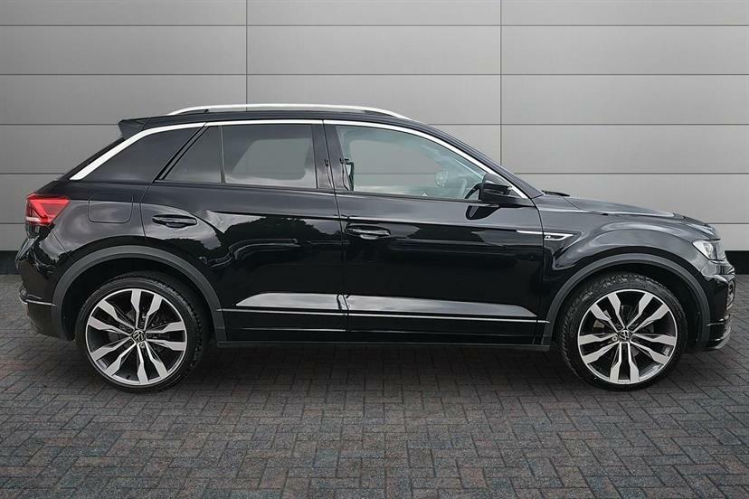 Volkswagen T-Roc 1.5 Tsi Evo R-line Dsg MJ71NHT Black #4