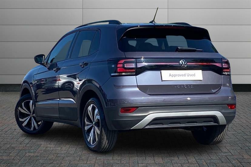 Volkswagen T-Cross 1.0 Tsi 110 Black Edition Dsg BP73RKJ Grey #3