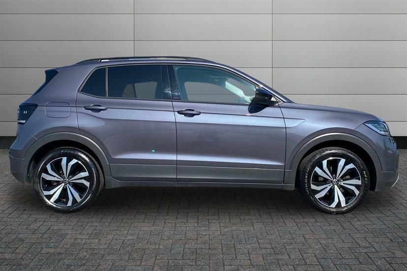 Volkswagen T-Cross 1.0 Tsi 110 Black Edition Dsg BP73RKJ Grey #4