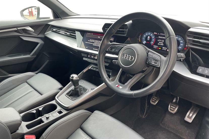 Audi A3 35 Tfsi S Line WJ24HKN White #6
