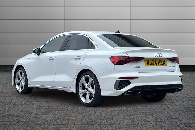 Audi A3 35 Tfsi S Line WJ24HKN White #3