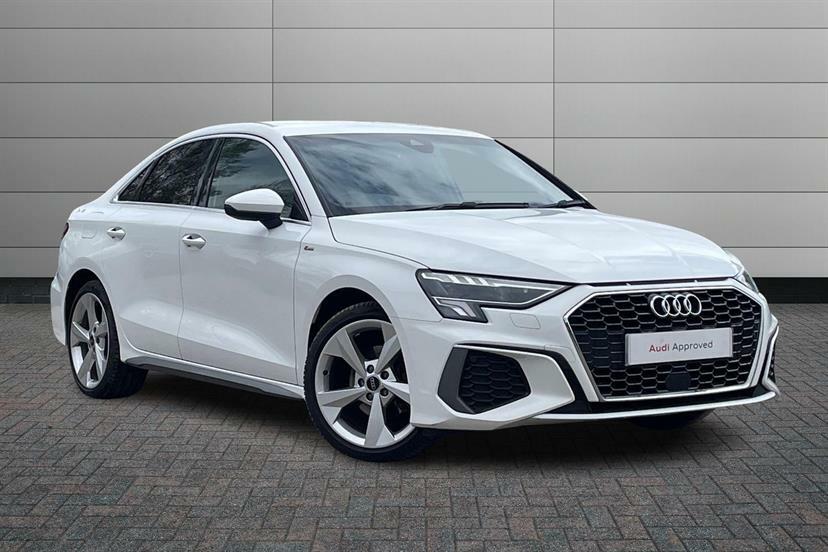 Audi A3 35 Tfsi S Line White