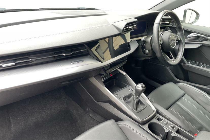 Audi A3 35 Tfsi S Line WJ24HKN White #2